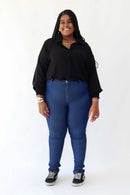 Calça Jeans Skinny Lavagem Média