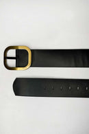 Cinto Largo com Fivela Envelhecida